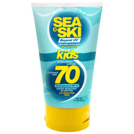 Sea & SKI Kids Beyond UVTM Broad Spectrum UVA/UVB SPF 70 Sunscreen Lotion