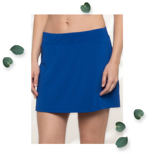 CG Women’s Blue Swim Skirt UPF 50+