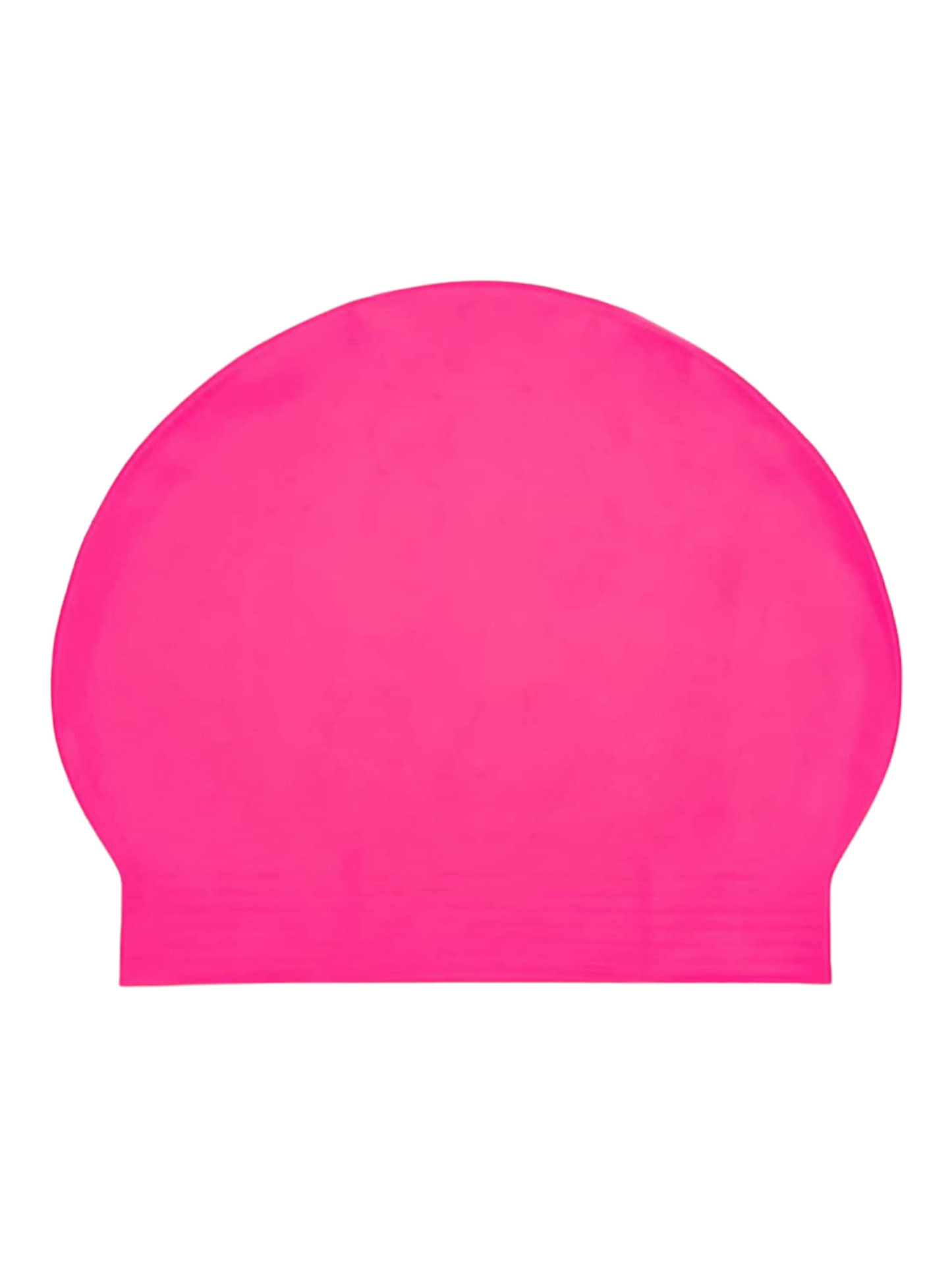 Sporti Pink Silicone Swim Caps