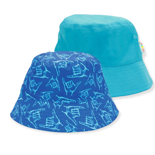 Kids’ Hands Reversible UV Protected Bucket Hat