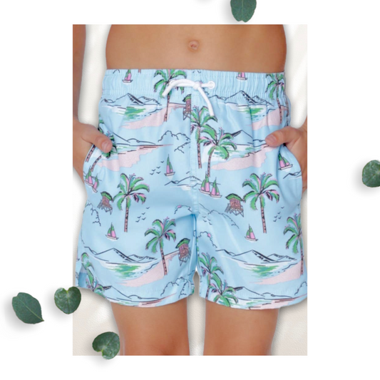 Boy’s  Palm Island Swim Shorts