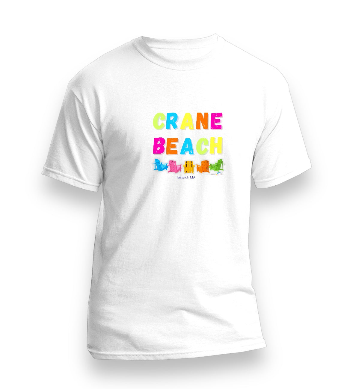 Neon Crane Beach Chairs T-shirts