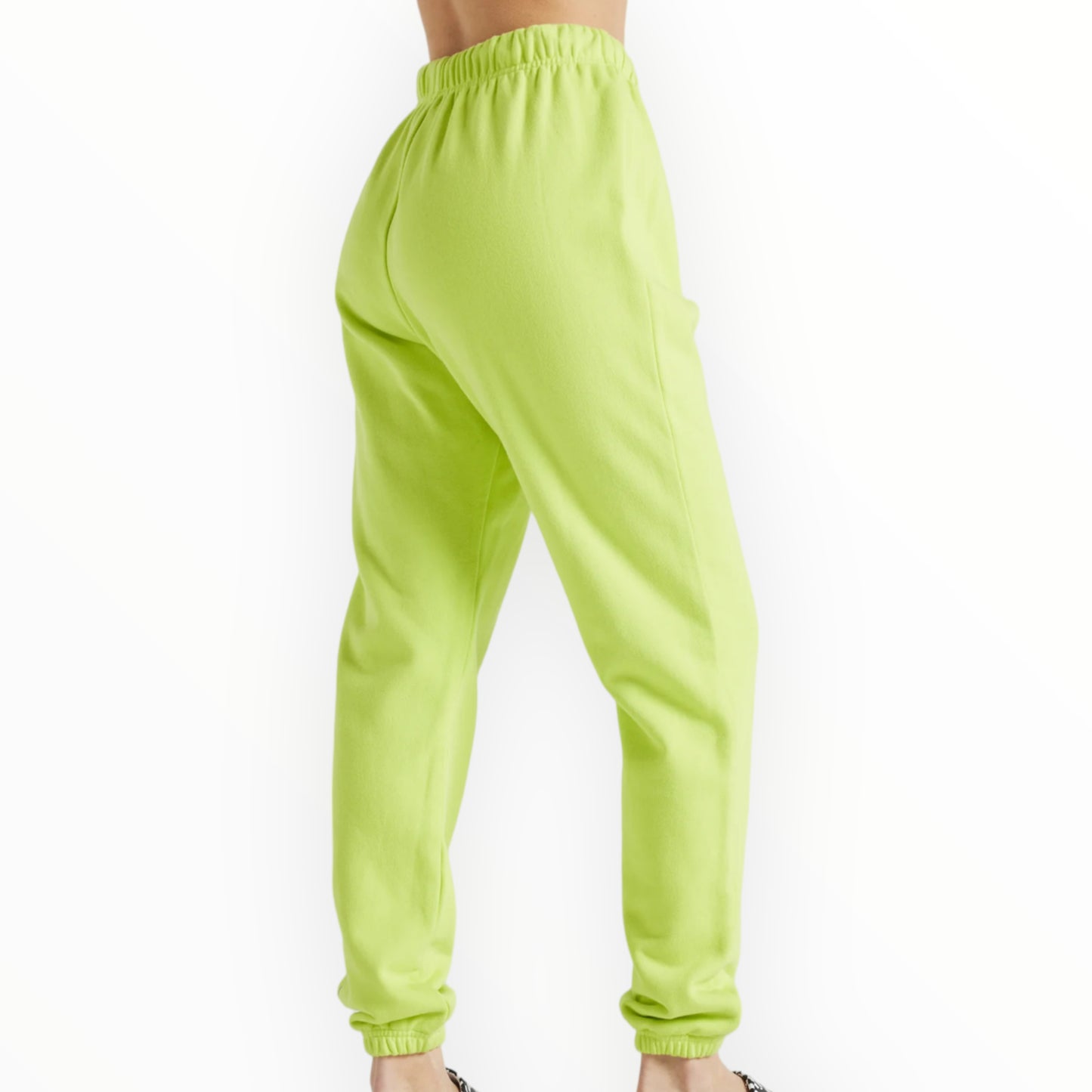 EY Lime French Terry Joggers