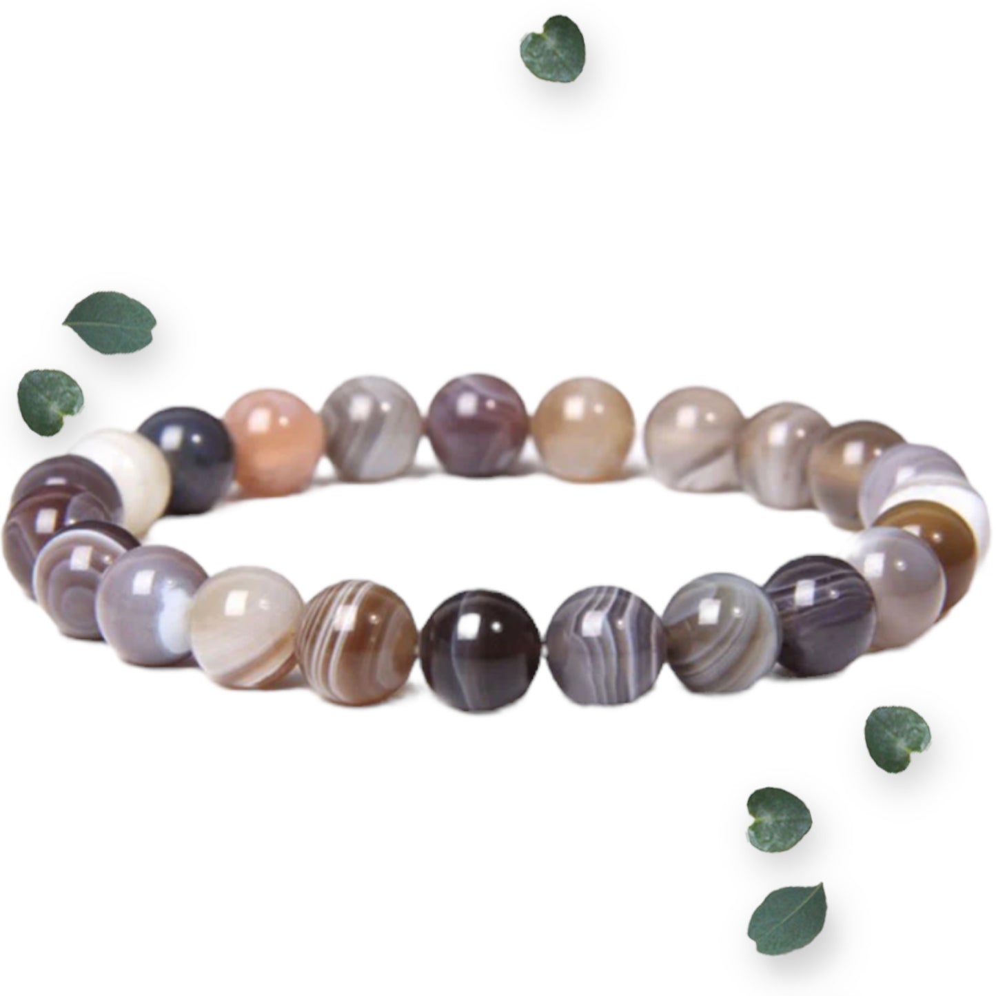 Botswana Agate Stone Bracelet