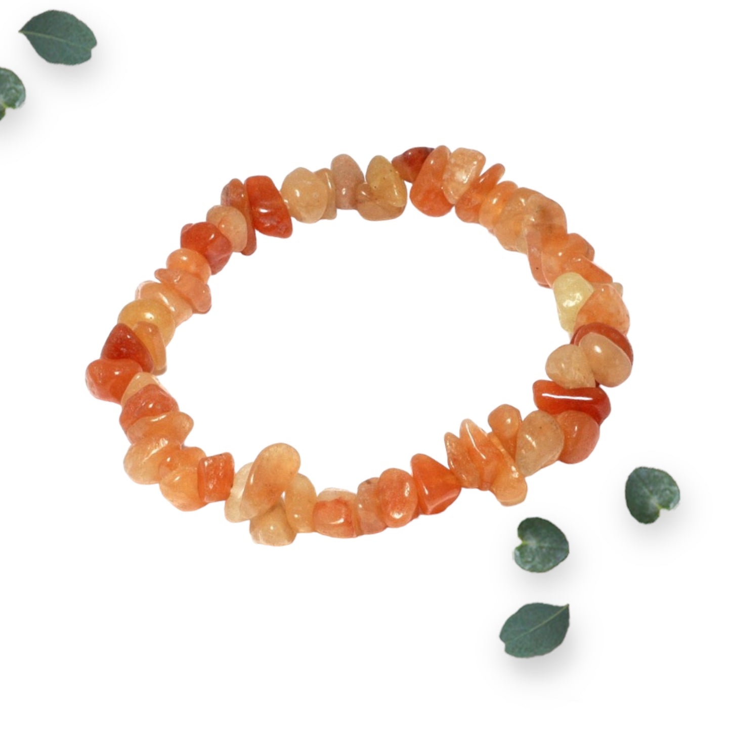 Red Aventurine Chip Bracelet