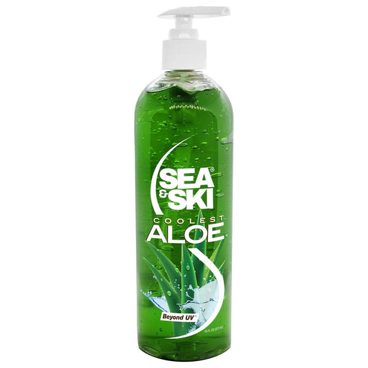 SEA & SKI Suncare - Sea & Ski Coolest Aloe Gel, 16 Fl Oz