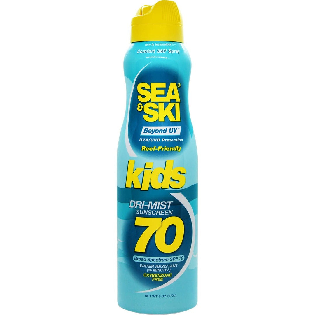 SEA & SKI Suncare - Sea & Ski Kids SPF 70 Reef Friendly Broad Spectrum Continuous Spray Sunscreen