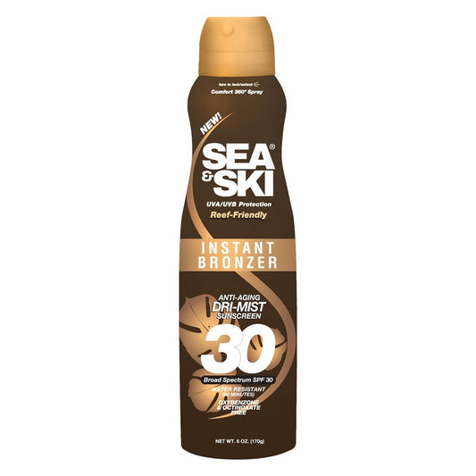 SEA & SKI Suncare - SEA & SKI Instant Bronzer SPF 30 Tan Accelerator Continuous Spray