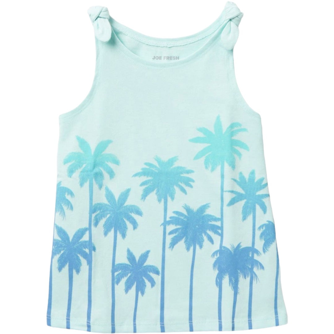 Palm Tree Knot Tank Top(Toddler)