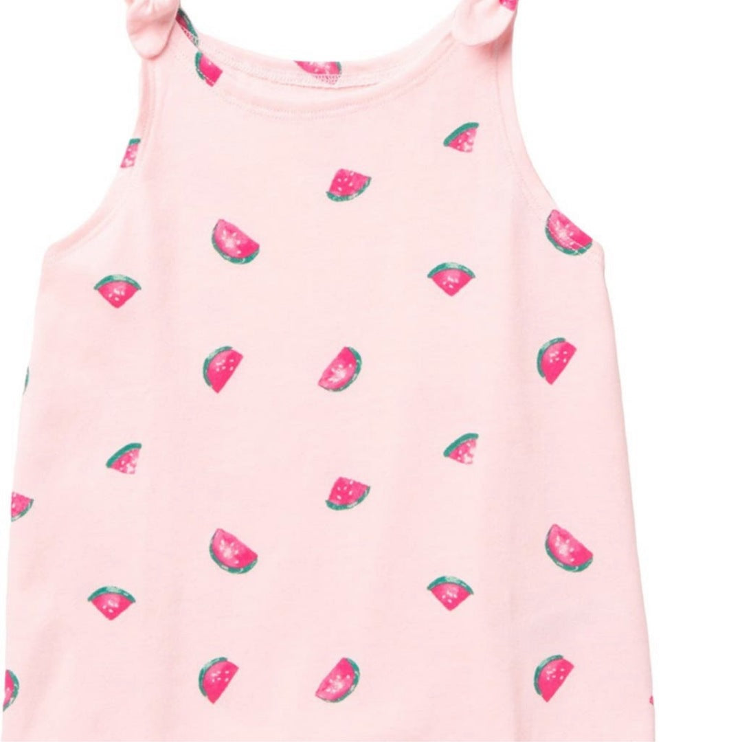 Watermelon Print Knot Tank (Toddlers)