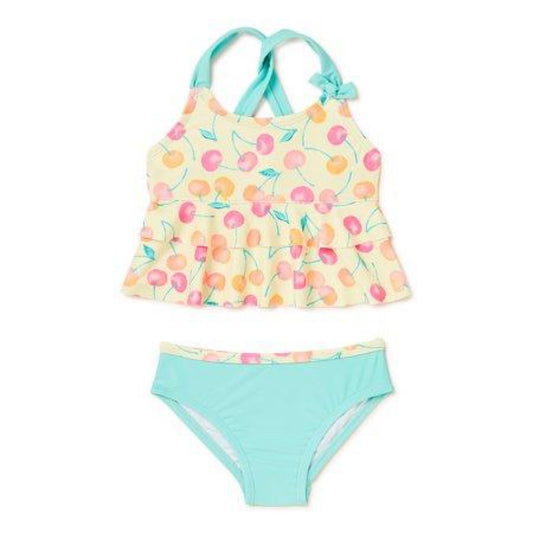 Shelloha Baby and Toddler Girls UPF50+ Swim Set