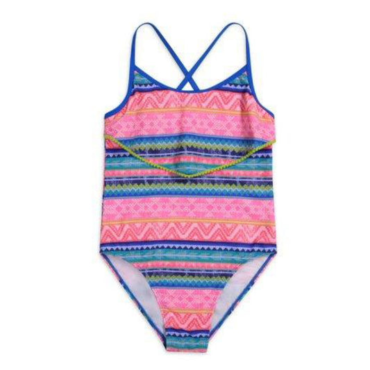 Tommy Bahama Baby Toddler Girl Printed One-Piece Swimsuit