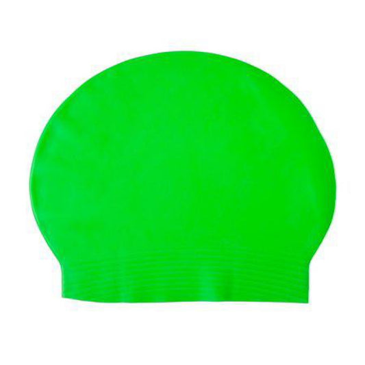 Sporti Kids' Latex Swim Cap (Neon Green)