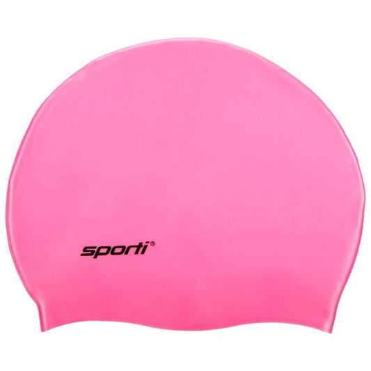 Sporti Kids ' Silicone Swim Cap  Multi Color