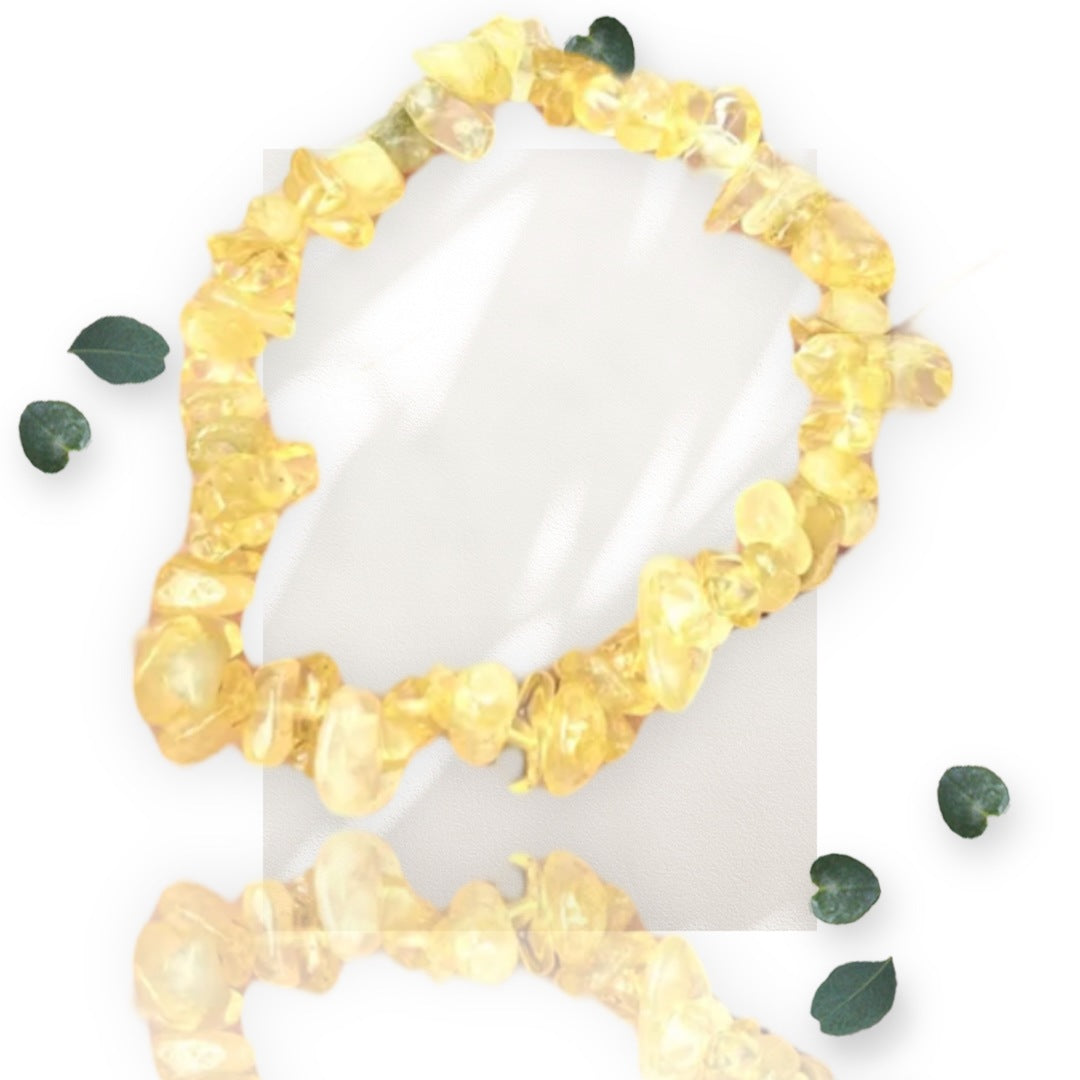 Citrine Chip Bracelet