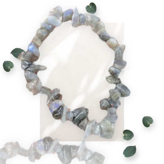 Labradorite Chip Bracelet