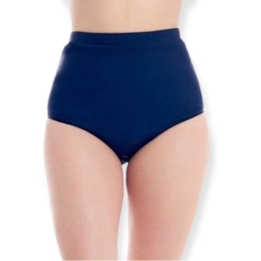 CG Women’s Navy Cover Girl High Waist Bikini Bottoms