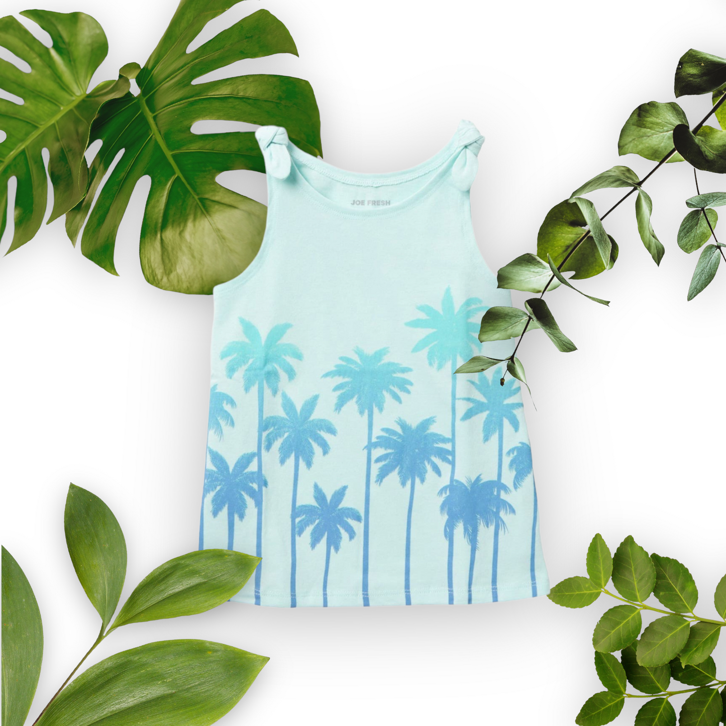 Palm Tree Knot Tank Top(Toddler)